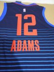 NBA Oklahoma City Thunder Steven Adams 12 2017-18 Statement Marine Maillot